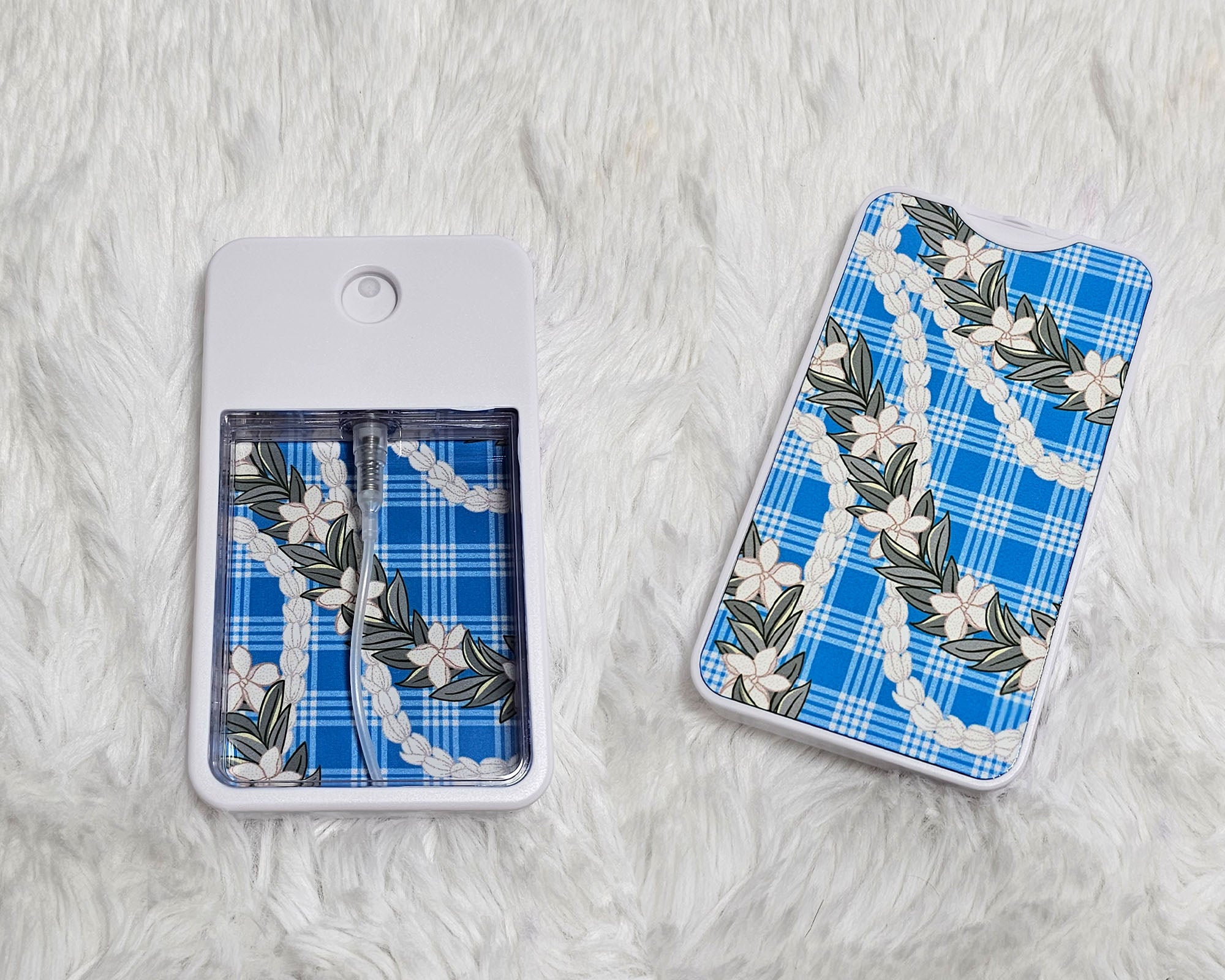 Spray Holder • Unfilled • Gift • Blue Palaka • Pikake Maile