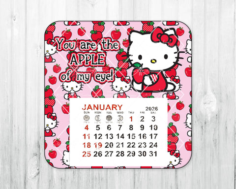 2026 Mini Magnetic Calendar • HK • Apple Of My Eye
