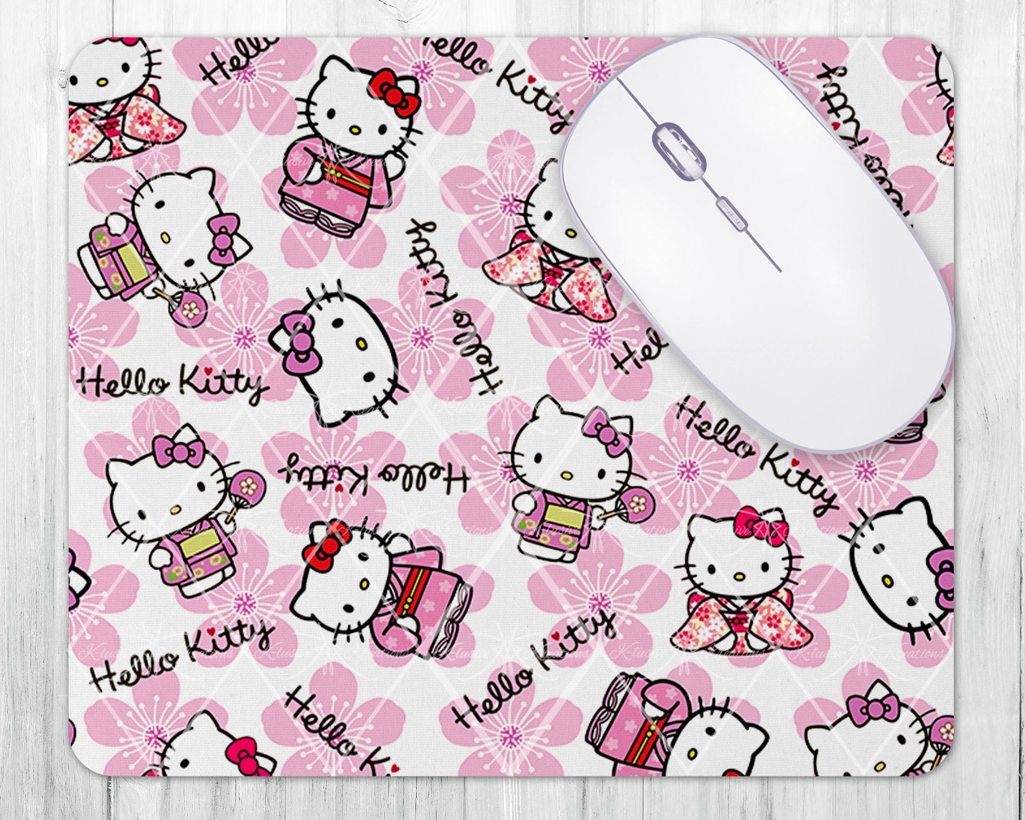 Mouse Pad • HK Cherry Blossoms