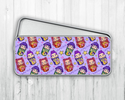 Pencil/Pen Tin Case • KPop Demon Hunters • Ramyeon