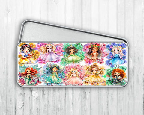 Pencil/Pen Tin Case • A Princess Thing