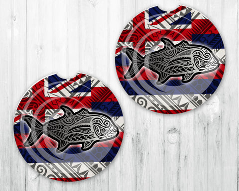 Neoprene Car Coasters • Set of 2 • Ulua
