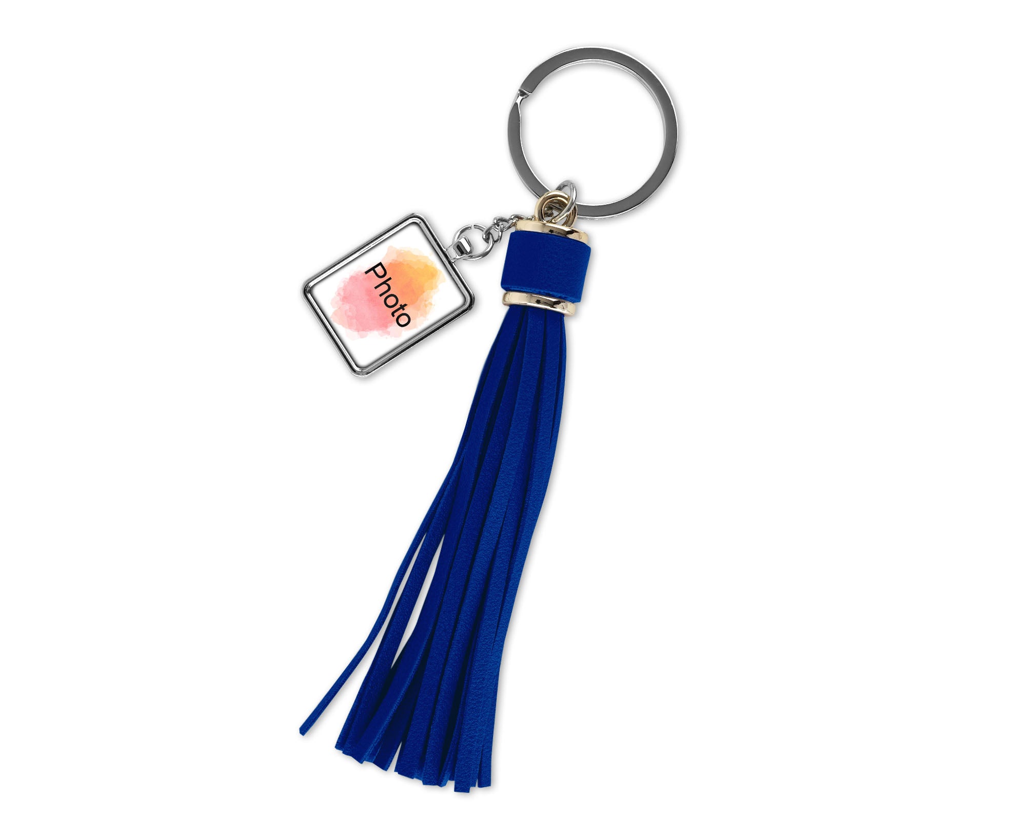 Keychain • Fringe Tassel • Photo Personalization • Keepsake